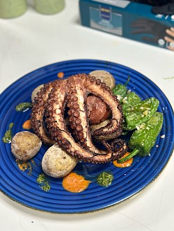 Pulpo frito