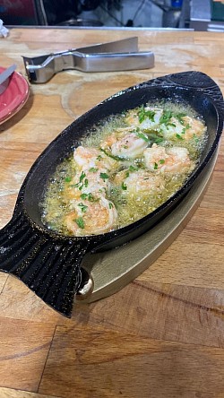 Gambas al ajillo