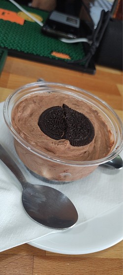 Mousse nutella